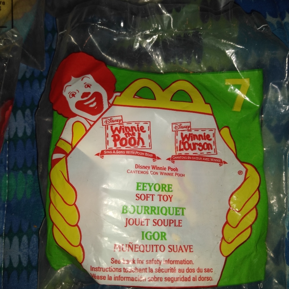 1999 clip keychain stuffed toys McDonalds toys - Picture 12 of 13